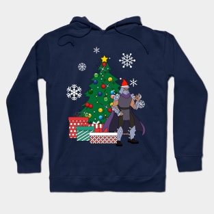 Splinter TMNT Around The Christmas Tree Hoodie